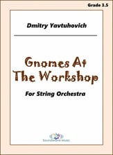 Gnomes in the Workshop Orchestra sheet music cover